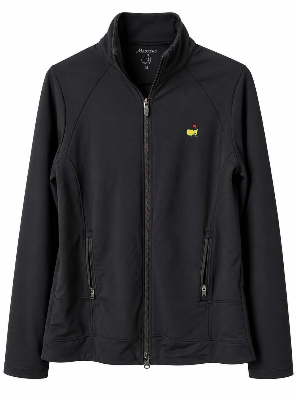 Women’s Peter Millar Masters Golf Jacket Size M Full Zip Black